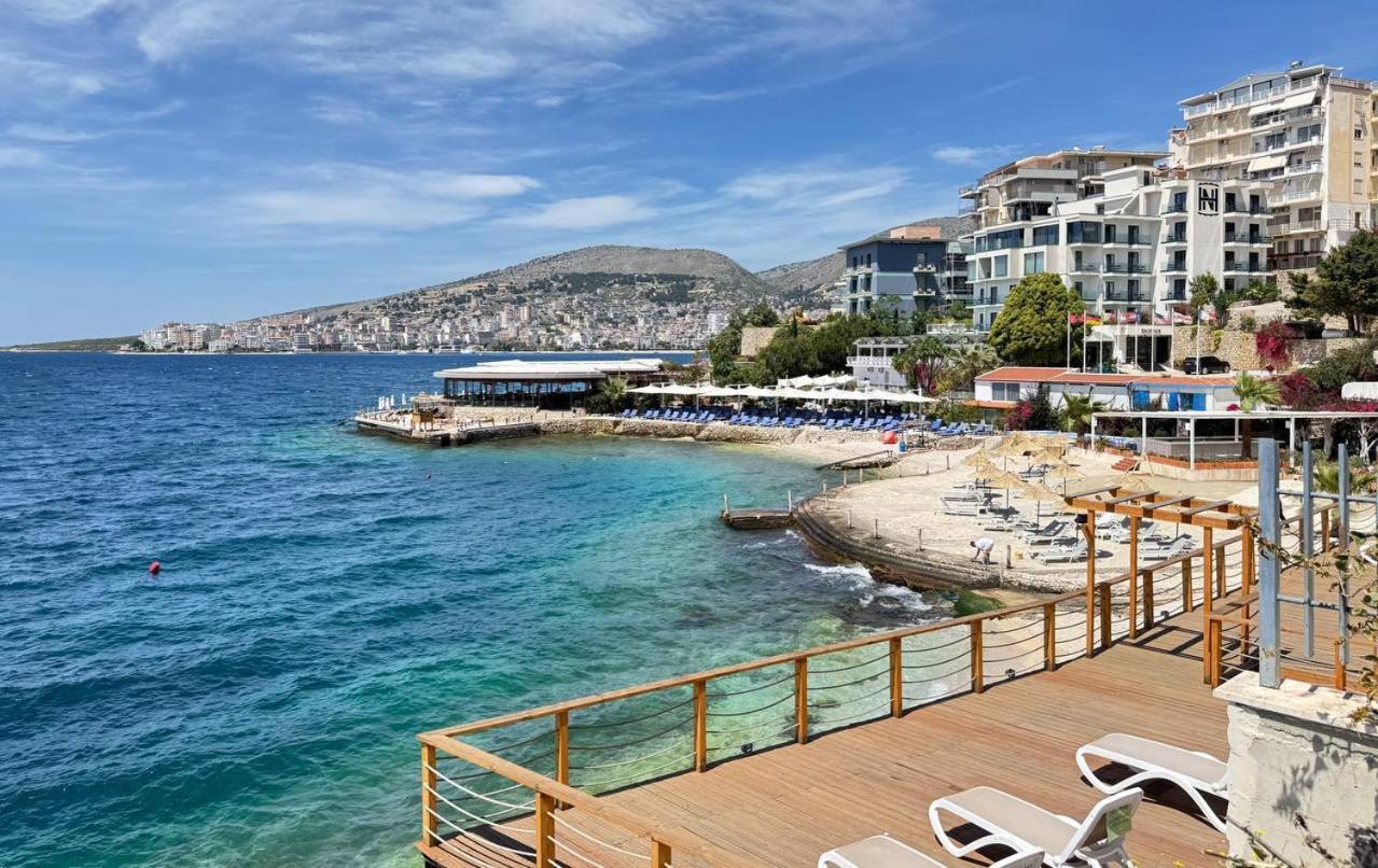 Viola Sea View Penthouse Apartment Sarande Exterior photo