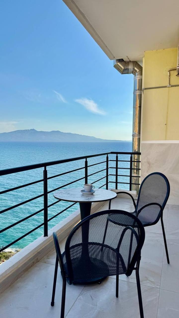 Viola Sea View Penthouse Apartment Sarande Exterior photo