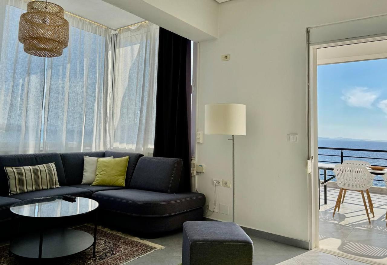 Viola Sea View Penthouse Apartment Sarande Exterior photo